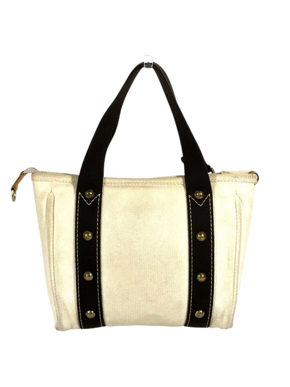 Louis Vuitton Handbag Cabas PM Antigua Cotton White